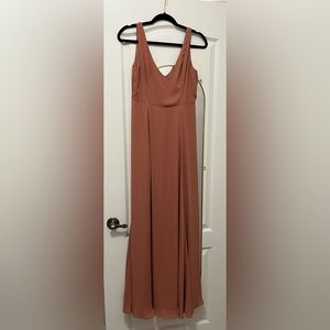 Show me your MuMu Jenn Maxi Dress Dusty Rose Size L